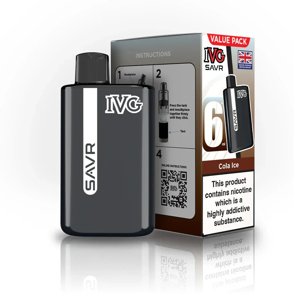 IVG SAVR 3000 Disposable Starter Vape Device - Box of 5 - #Vapewholesalesupplier#