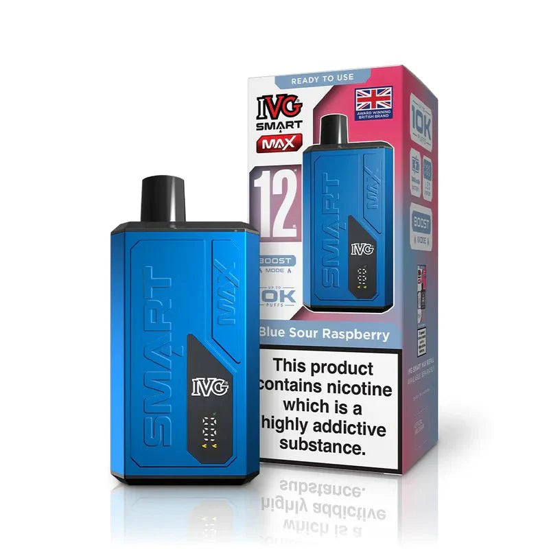 IVG Smart Max 10K Disposable Pod Kit | Box of 5 - #Vapewholesalesupplier#