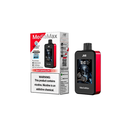 JNR Media Max 40,000 Puffs Disposable Vape - Pack Of 5 - #Vapewholesalesupplier#