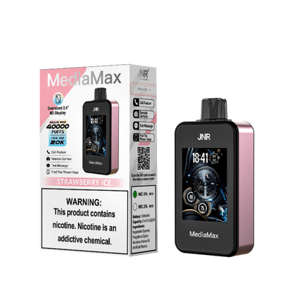 JNR Media Max 40,000 Puffs Disposable Vape - Pack Of 5 - #Vapewholesalesupplier#