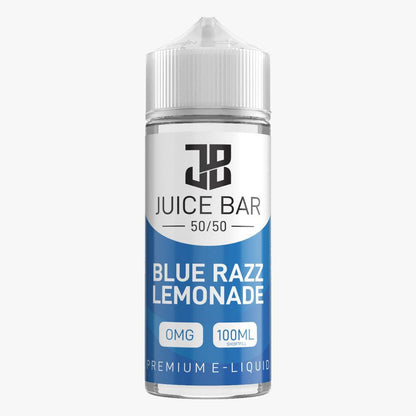 Juice Bar 100ml E liquid Shortfill-Blue Razz Lemonade-vapeukwholesale