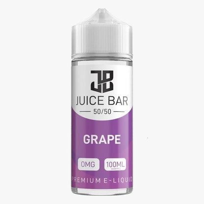 Juice Bar 100ml E liquid Shortfill-Grape-vapeukwholesale
