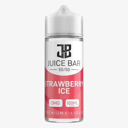 Juice Bar 100ml E liquid Shortfill-Strawberry Ice-vapeukwholesale