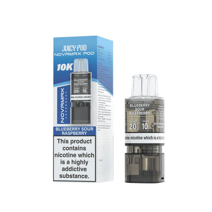 Juicy Pod Novamax 10k Replacement Pods - 10 pack