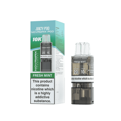 Juicy Pod Novamax 10k Replacement Pods - 10 pack