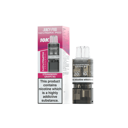 Juicy Pod Novamax 10k Replacement Pods - 10 pack