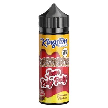 Kingston 50/50 Desserts 100ML Shortfill-Jam Roly Poly-vapeukwholesale