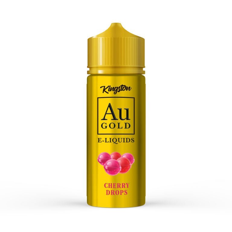 Kingston AU Gold 100ml E-liquid Shortfill-Cherry Drop-vapeukwholesale