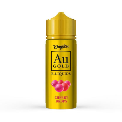 Kingston AU Gold 100ml E-liquid Shortfill-Cherry Drop-vapeukwholesale