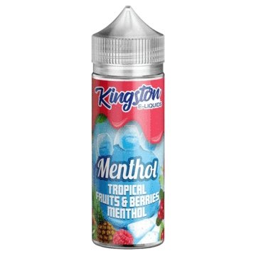 Kingston Menthol 100ML Shortfill-Tropical Fruits and Berries Menthol-vapeukwholesale