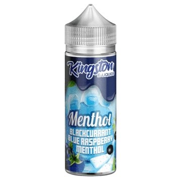 Kingston Menthol 100ML Shortfill-Blackcurrant Blue Raspberry Menthol-vapeukwholesale