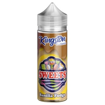 Kingston Sweets 100ML Shortfill-Vanilla Fudge-vapeukwholesale