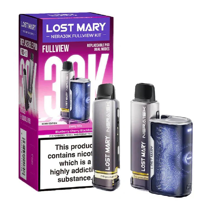 Lost Mary Nera 30K Disposable Vape Device Box Of 5, Berry Edition