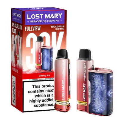 Lost Mary Nera 30K Disposable Vape Device Box Of 5, Cherry Ice