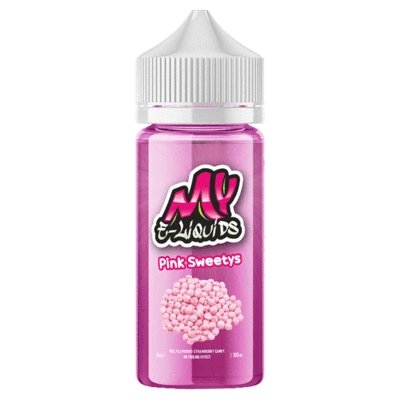 My E-Liquids 100ML Shortfill-Pink Sweetys-vapeukwholesale