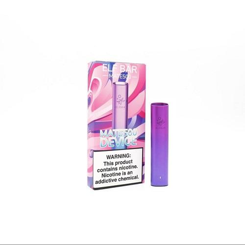 Elf Bar MATE 500 Disposable Vape Pod device Box of 10 , Aurora Purple
