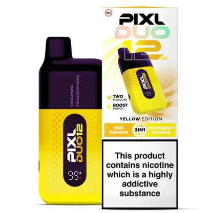 PIXL Duo 12 Disposable Vape – 6000 Puffs - Box Of 5 - #Vapewholesalesupplier#