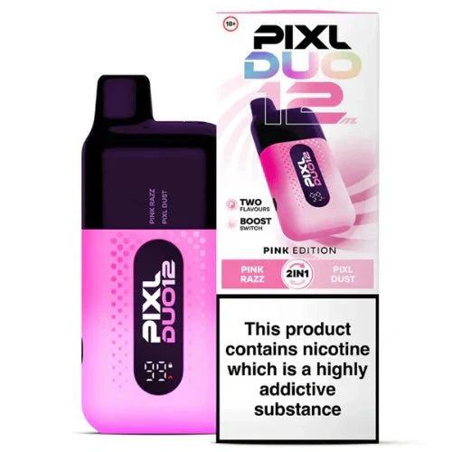 PIXL Duo 12 Disposable Vape – 6000 Puffs - Box Of 5 - #Vapewholesalesupplier#