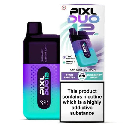 PIXL Duo 12 Disposable Vape – 6000 Puffs - Box Of 5 - #Vapewholesalesupplier#