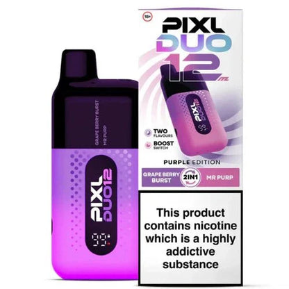 PIXL Duo 12 Disposable Vape – 6000 Puffs - Box Of 5 - #Vapewholesalesupplier#