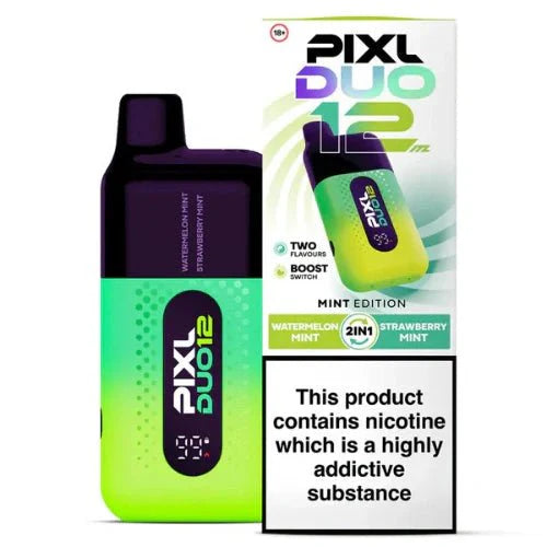 PIXL Duo 12 Disposable Vape – 6000 Puffs - Box Of 5 - #Vapewholesalesupplier#