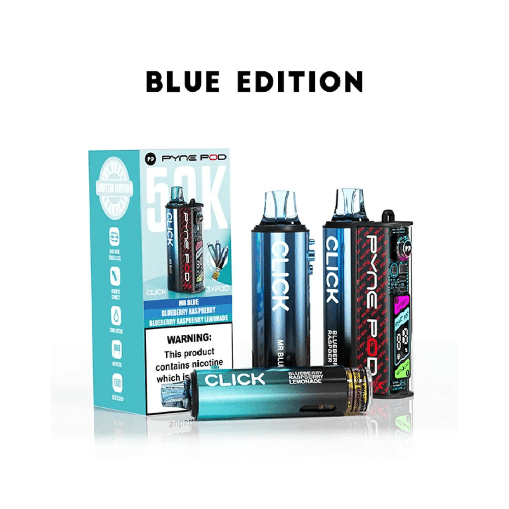 Pyne Pod Click 50K Disposable Vape Pod Device | Box of 5 - #Vapewholesalesupplier#
