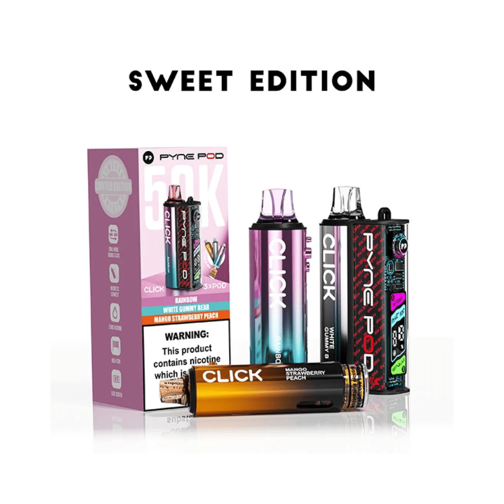 Pyne Pod Click 50K Disposable Vape Pod Device | Box of 5 - #Vapewholesalesupplier#