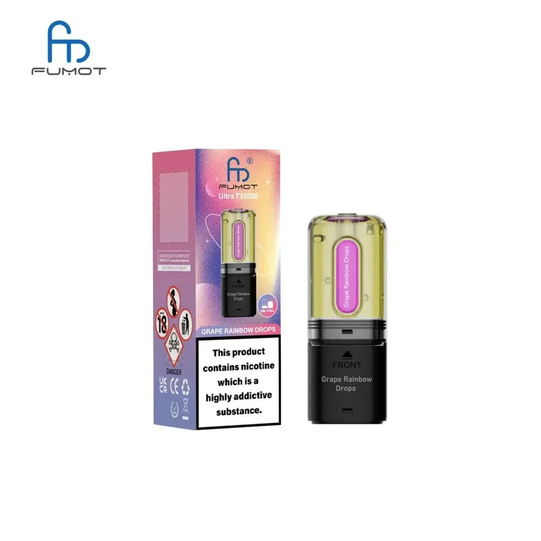 RandM Fumot T32000 Ultra Replacement Pods Pack of 5 - Wholesale Price !