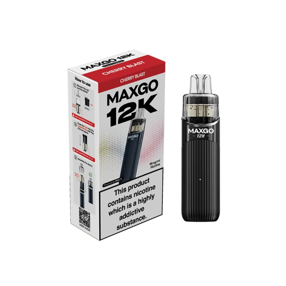 Relx Max Go 12k Prefilled Pod Kit | Box of 5 - Vapewholesalesupplier