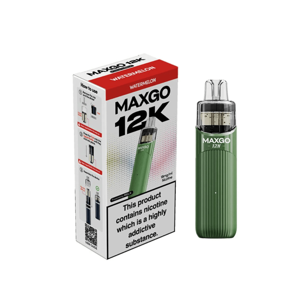 Relx Max Go 12k Prefilled Pod Kit | Box of 5 - Vapewholesalesupplier
