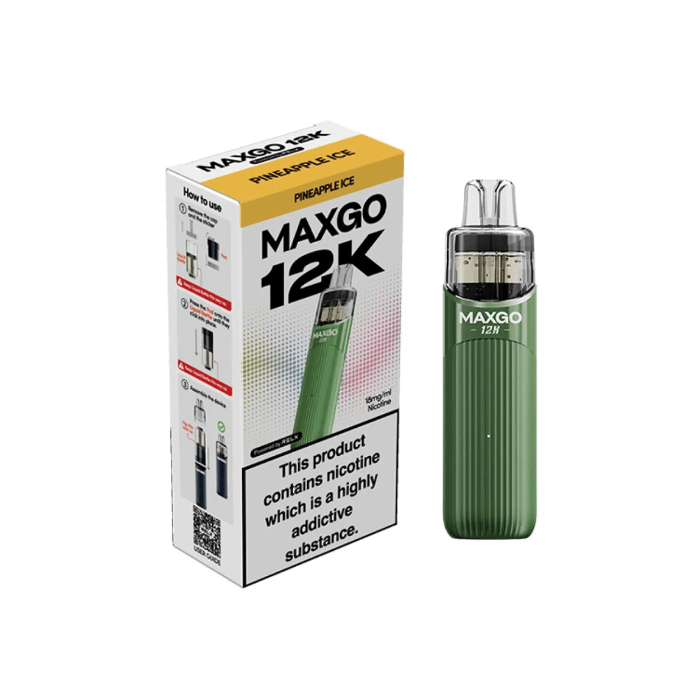 Relx Max Go 12k Prefilled Pod Kit | Box of 5 - Vapewholesalesupplier