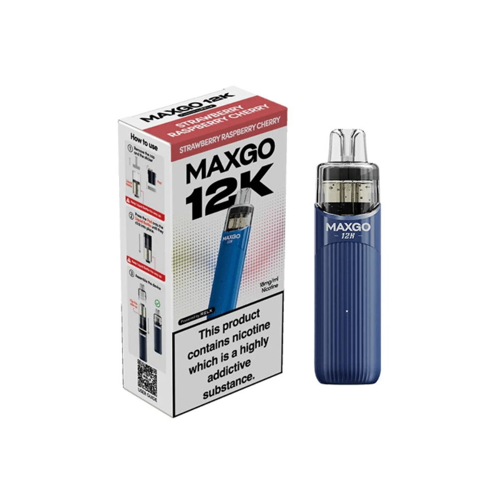 Relx Max Go 12k Prefilled Pod Kit | Box of 5 - Vapewholesalesupplier