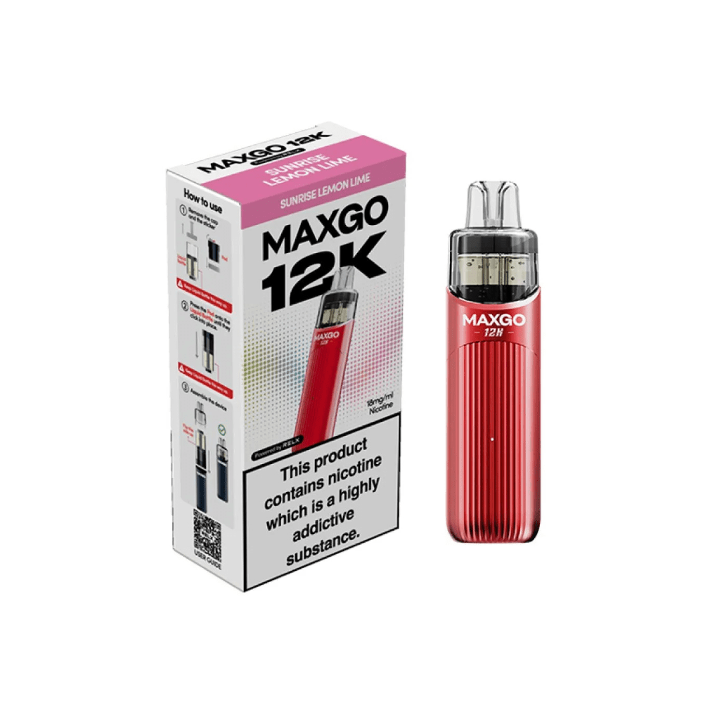 Relx Max Go 12k Prefilled Pod Kit | Box of 5 - Vapewholesalesupplier