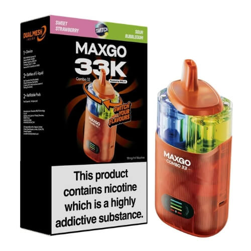 Relx Maxgo 33k Prefilled Pod Kit - Pack of 3