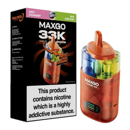Relx Maxgo 33k Prefilled Pod Kit - Pack of 3