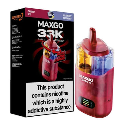 Relx Maxgo 33k Prefilled Vape Kit - Pack of 5 - #Vapewholesalesupplier#