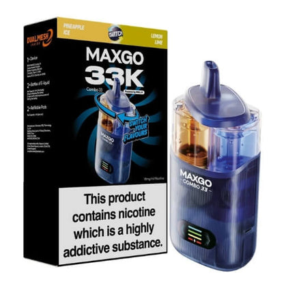 Relx Maxgo 33k Prefilled Vape Kit - Pack of 5 - #Vapewholesalesupplier#