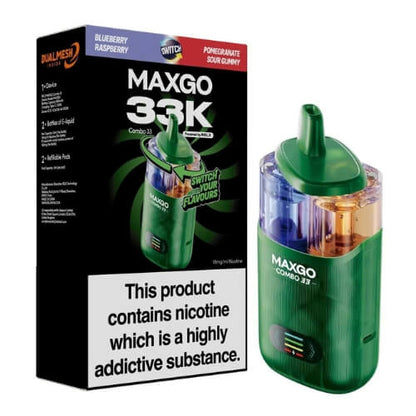 Relx Maxgo 33k Prefilled Pod Kit - Pack of 3