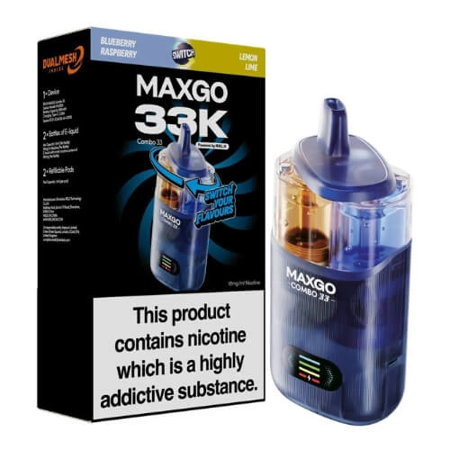 Relx Maxgo 33k Prefilled Vape Kit - Pack of 5 - #Vapewholesalesupplier#