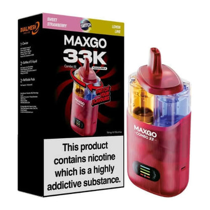 Relx Maxgo 33k Prefilled Pod Kit - Pack of 3