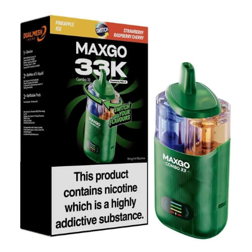 Relx Maxgo 33k Prefilled Vape Kit - Pack of 5 - #Vapewholesalesupplier#