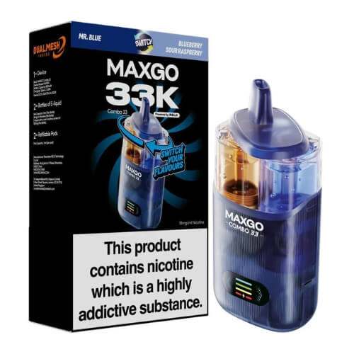 Relx Maxgo 33k Prefilled Pod Kit - Pack of 3