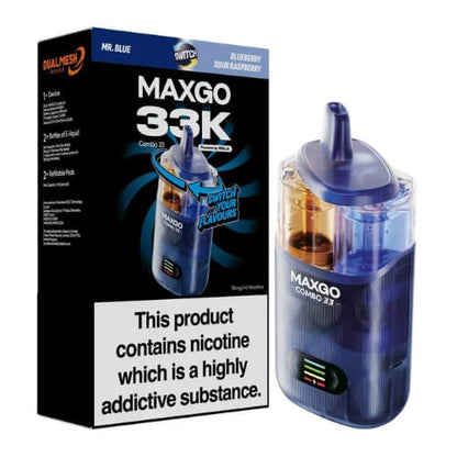 Relx Maxgo 33k Prefilled Pod Kit - Pack of 3
