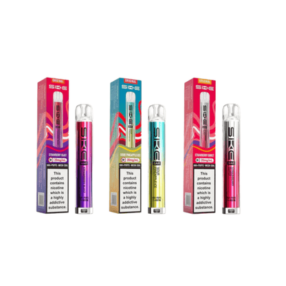 SKE Crystal Bar 600 Prefilled Pod Kit | Box of 10