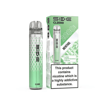 SKE CL2000 Prefilled Pod Kit Box of 10 - Vapewholesalesupplier