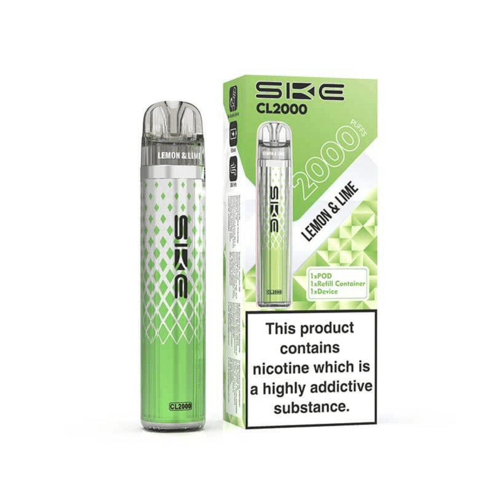 SKE CL2000 Prefilled Pod Kit Box of 10 - Vapewholesalesupplier