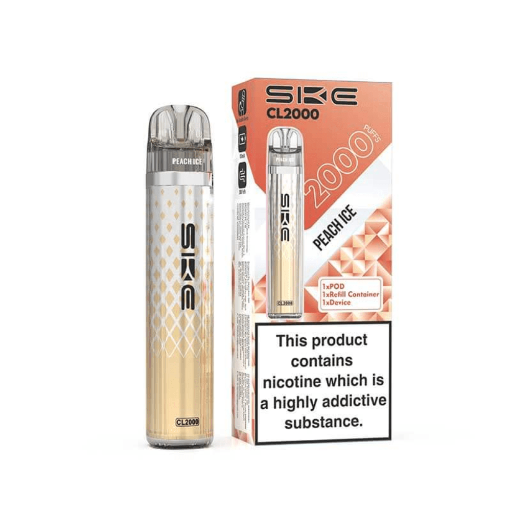 SKE CL2000 Prefilled Pod Kit Box of 10 - Vapewholesalesupplier