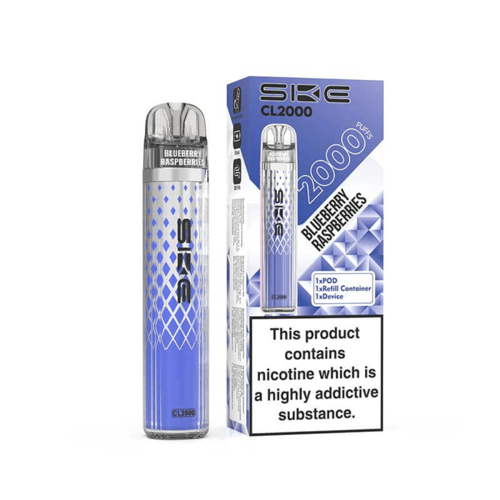 SKE CL2000 Prefilled Pod Kit Box of 10 - Vapewholesalesupplier