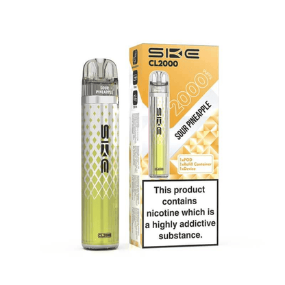 SKE CL2000 Prefilled Pod Kit Box of 10 - Vapewholesalesupplier