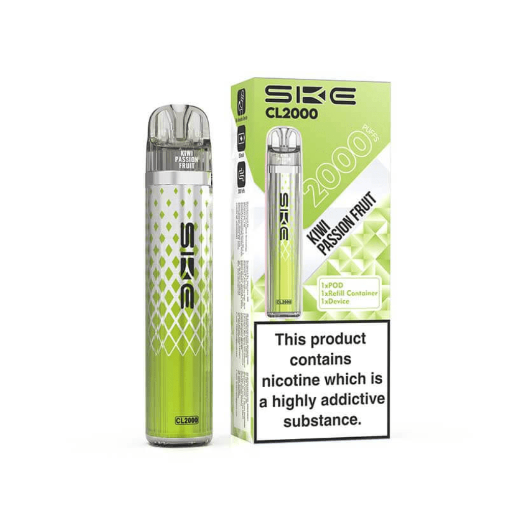 SKE CL2000 Prefilled Pod Kit Box of 10 - Vapewholesalesupplier